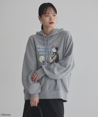 earth music&ecology ナイトメア／アソートプリントパーカー Navy