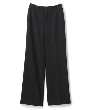 BEIGE， 【洗える・L-size】ALAINA / ワイドストレートパンツ Black