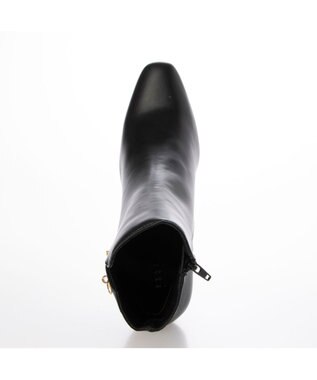 ing <Pitti>2WAYチャームショートブーツ ブラック