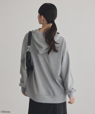 earth music&ecology ナイトメア／アソートプリントパーカー Navy