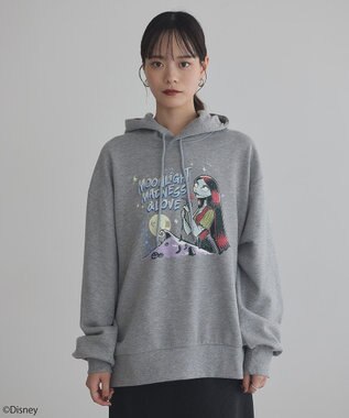 earth music&ecology ナイトメア／アソートプリントパーカー Navy