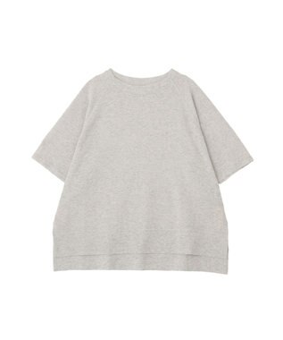 earth music&ecology シアーダンボールプルオーバー Gray Mixture
