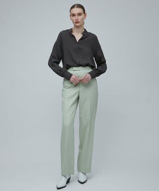 BEIGE， VENTADOUR / ワイドストレートパンツ Sage