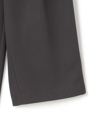 UNFILO サマーセットアップ ワイドパンツ チャコール