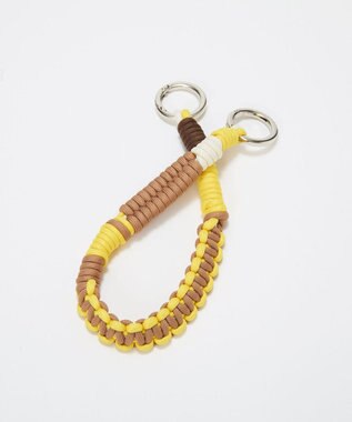 TOPKAPI 【Breath TOPKAPI】コードチャーム付き ショルダーバッグ キャメル