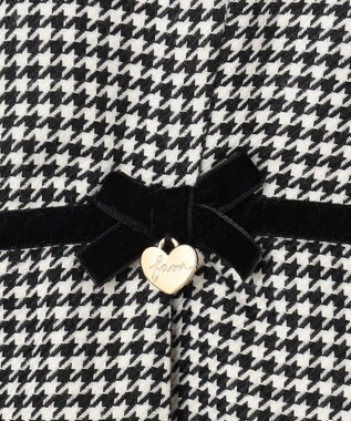 ANY KIDS モノトーン音符ジャンパースカート 千鳥