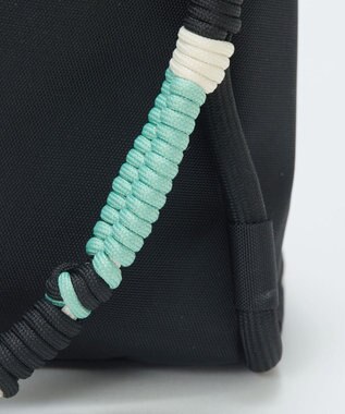 TOPKAPI 【Breath TOPKAPI】コードチャーム付き ショルダーバッグ ブラック