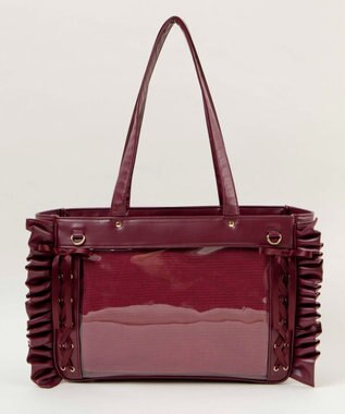 WEGO 【痛バ＆推し活グッズ】きらめきレースアップフリル痛バッグ