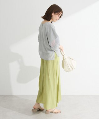 Green Parks ・ＥＬＥＮＣＡＲＥ　ＤＵＥ　シアーキリカエプルオーバー Off White