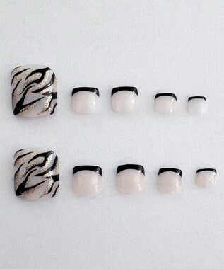 WEGO デザインフットネイルチップ 柄6