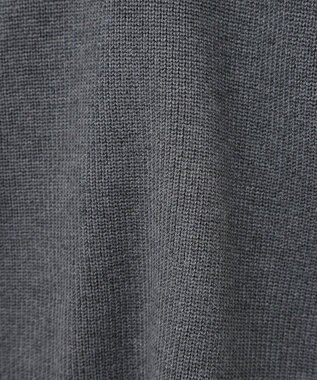 earth music&ecology コンパクトカーディガン Charcoal Gray