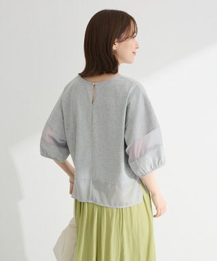 Green Parks ・ＥＬＥＮＣＡＲＥ　ＤＵＥ　シアーキリカエプルオーバー Off White