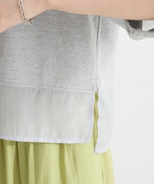 Green Parks ・ＥＬＥＮＣＡＲＥ　ＤＵＥ　シアーキリカエプルオーバー Off White