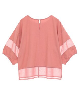 Green Parks ・ＥＬＥＮＣＡＲＥ　ＤＵＥ　シアーキリカエプルオーバー Off White