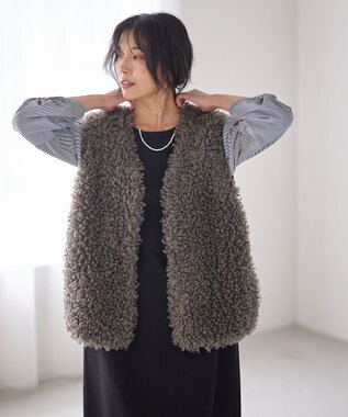 ANY 【手洗い可】カールボアジレ チャコール