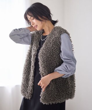 ANY 【手洗い可】カールボアジレ チャコール