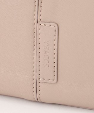 Y'SACCS イタリアンシープ　マルチポーチ付き　ホーボーバッグ グレージュ