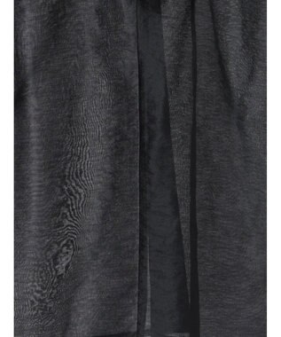 Te chichi レザーライクバックリボンブラウス ブラック