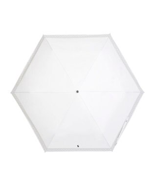 MOONBAT 【WEB限定/ 遮光率100％/遮熱/UV】POLO RALPH LAUREN（ポロ ラルフローレン）晴雨兼用日傘 ワンポイント ポロポニー レース 折りたたみ傘 ホワイト