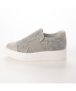 Riz raffinee <Riz raffinee>厚底スリッポンスニーカー グレーキジ