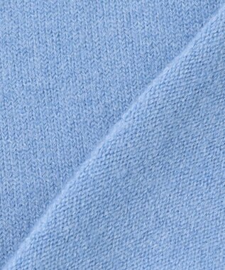 ANY SIS 【洗える】サイドケーブルアンゴラブレンド ニット スカイブルー