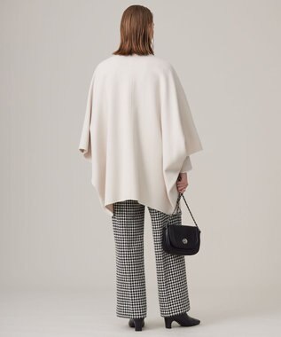 ICB WoolRever ポンチョコート トープ系