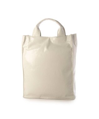 UNBILLION カシュカシュ cachecache / タテ型ショッパートートバッグ アイボリー