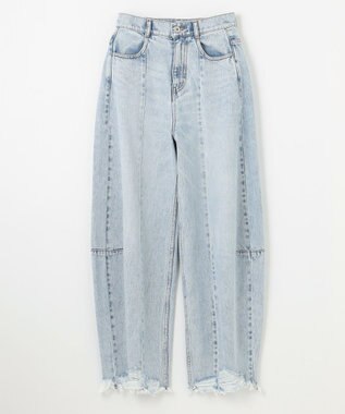 GRACE CONTINENTAL 切替ボリュームデニム インディゴ