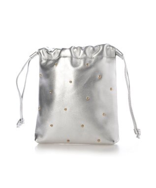 UNBILLION ペルケ perche / 牛革スタッズ・パラコード2wayドロストショルダー