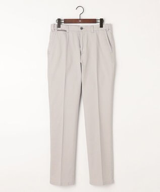 JOSEPH ABBOUD 【人気】ウエストも伸びる！ 定番 オーガニックストレッチパンツ ライトグレー系