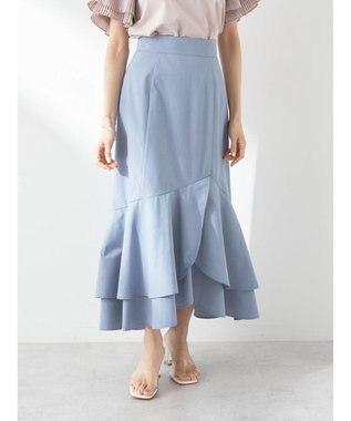 earth music&ecology チューリップヘムティアードスカート