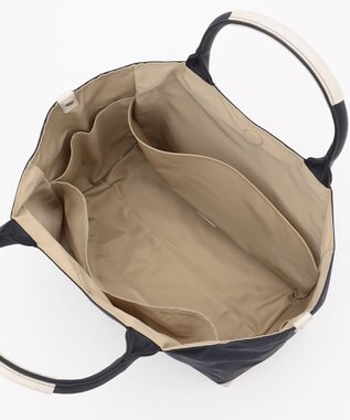 J.PRESS LADIES 【リバーシブル】ナイロン トート ネイビー系