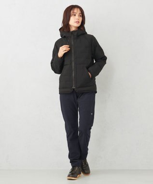 JOSEPH ABBOUD MOUNTAIN 【UNISEX】リバーシブルストレッチ ダウンパーカー ネイビー系