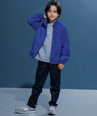J.PRESS KIDS 【110-130cm】コットンストレッチ ロングパンツ ネイビー系