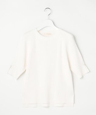 ANY SIS L コクーンスリーブ ニット オフ