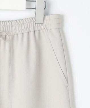 J.PRESS LADIES L 【WEB限定カラーあり・洗える・接触冷感・吸水速乾】Lightジョーゼット ナロー スカート 【WEB限定】グレージュ系