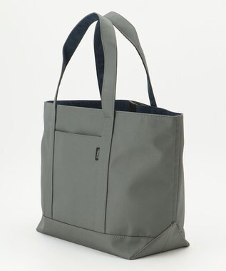 Y'SACCS ポリエステルキャンバス　リバーシブルトートバッグ グレー