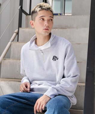 WEGO ヘビーウエイトハーフZIPワンポイントPO