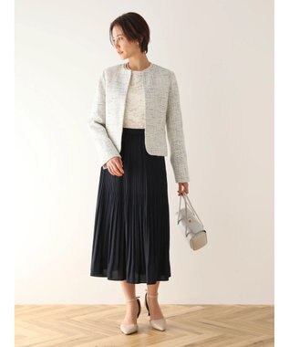 Green Parks ｅｆ－ｄｅ　レースクルーネックブラウス Ivory