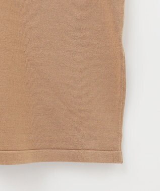 組曲 【WEB限定】Vネックニットワンピース キャメルベージュ系