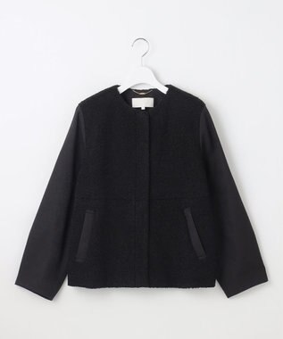 洗える】ボアコンビ アウター / 自由区 L | ファッション通販 【公式