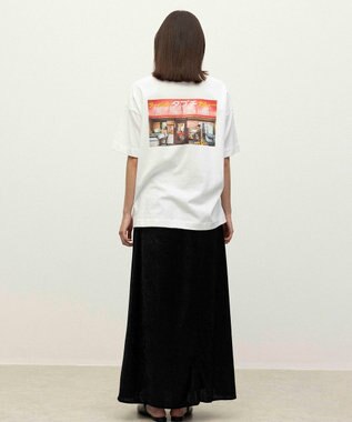 NAVE タブチ×NAVE プリント半袖Ｔシャツ ホワイト系