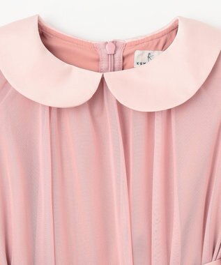 組曲 KIDS 【110-140㎝】チュールフレア ドレス ピンク