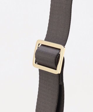 LA BAGAGERIE キルティング2WAYショルダーバッグ ダークグレー