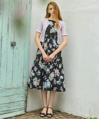 TOCCA HALF SLEEVE AJISAI ボレロ ライラック系