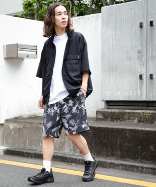 WEGO 【ウエストゴム】パターンナイロンイージーショーツ 柄3