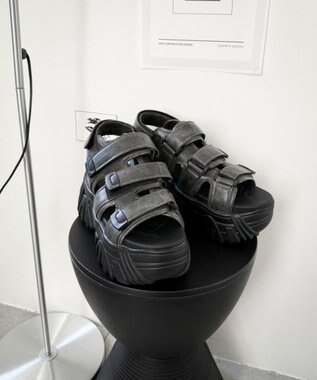 WEGO 厚底ボリュームスポサン ブラックその他