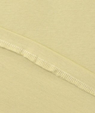 ANY 【接触冷感】シルケットスムース タックスリーブトップス ライム