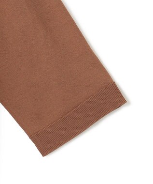 BEIGE， 【洗える】VALOIS / 半袖カーディガン Camel