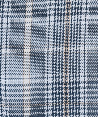 組曲 KIDS 【110-140㎝】グレンチェック キュロット サックスブルー